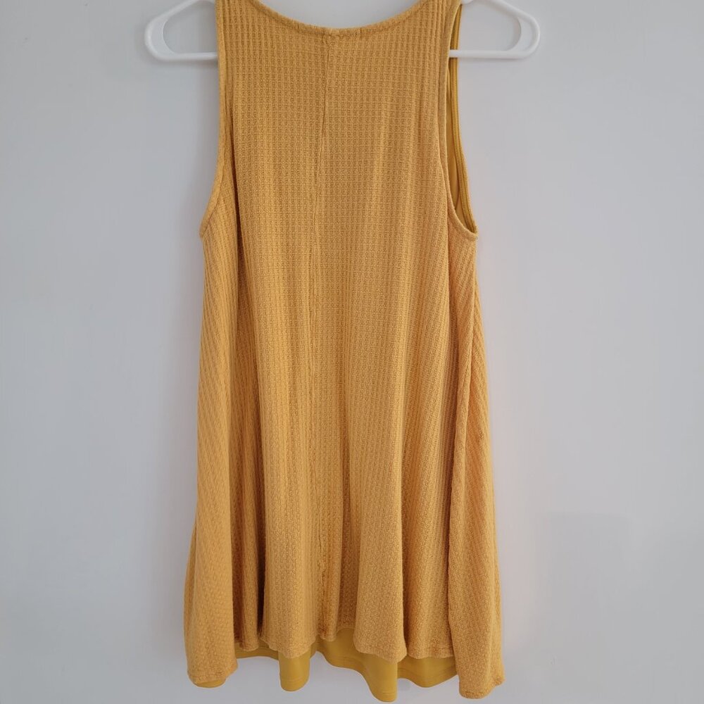 Honestee Yellow Knit Dress Medium - Picture 6 of 6